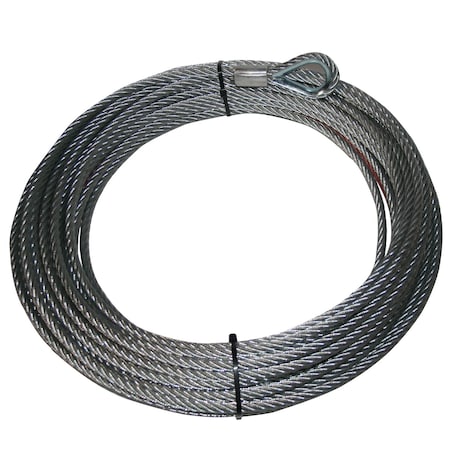 Bulldog Winch Wire Rope, 10027 3/8" x 85' (9.5mm x 26m) 20202